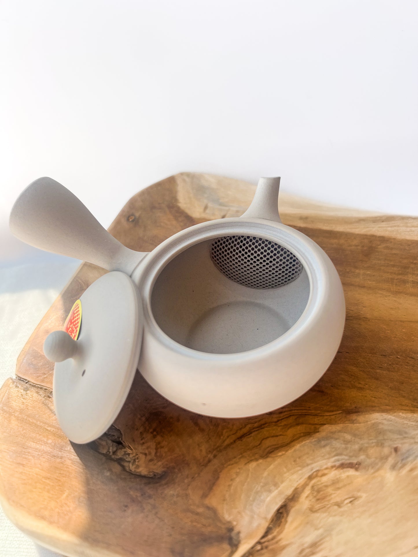 Kyusu konvička Takasuke Kiln – Tokoname, 100 ml béžová