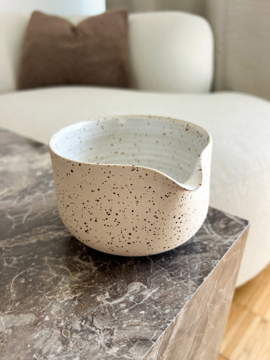 Matcha miska Studio Timmerman Speckled