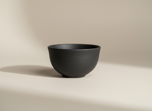 Čajová miska Jinsui kiln černá