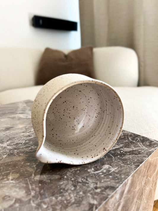 Matcha miska Studio Timmerman Speckled