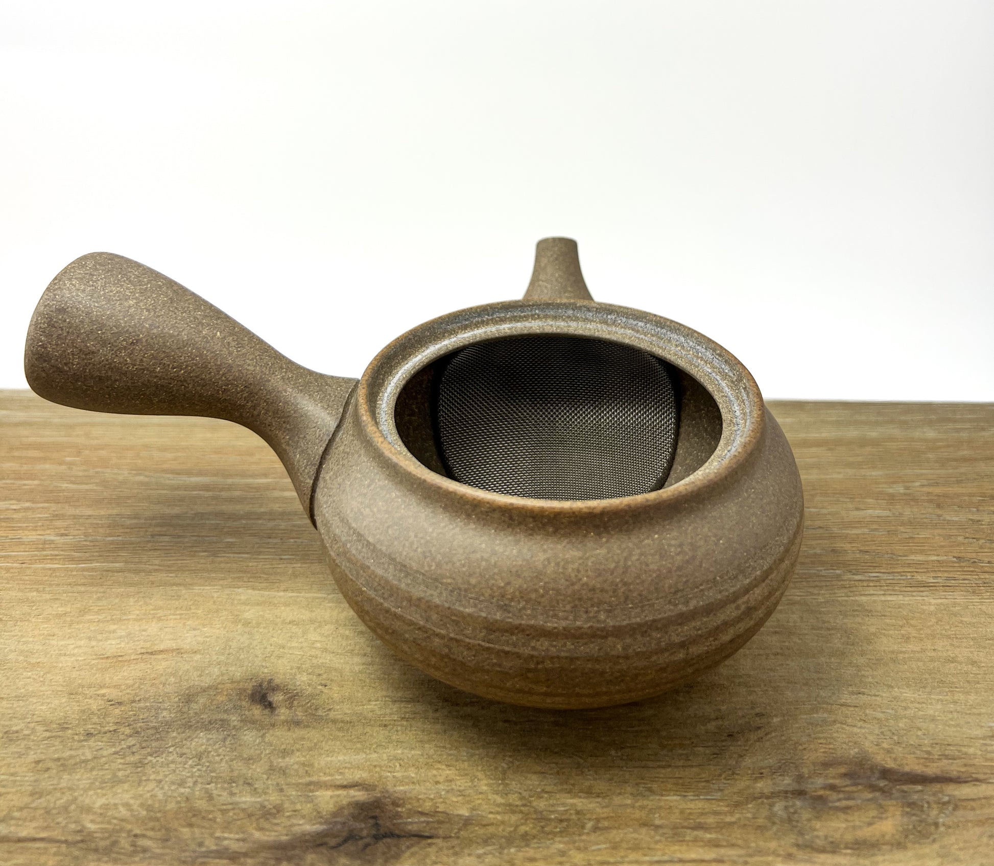 Vestavěné kovové sítko Tokoname Kyusu konvičky – Morimasa Kiln