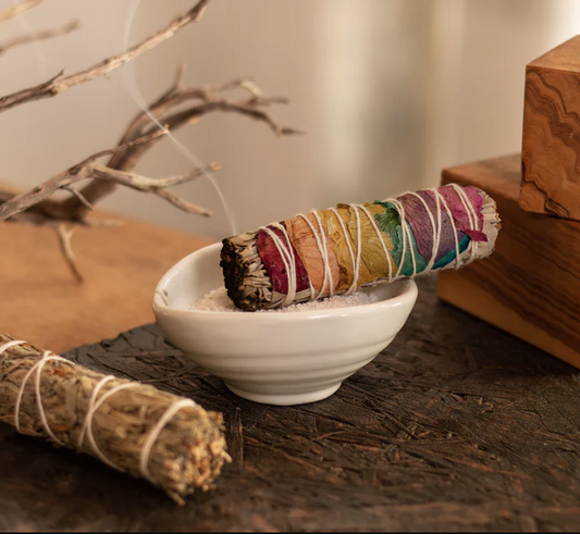 Vykuřovací miska Funagata Bílá