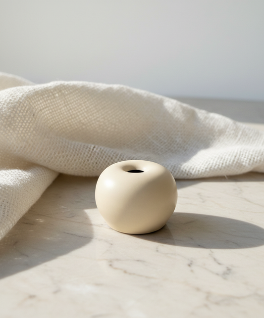 Moderní stojánek na chasen ORIGAMI  béžový