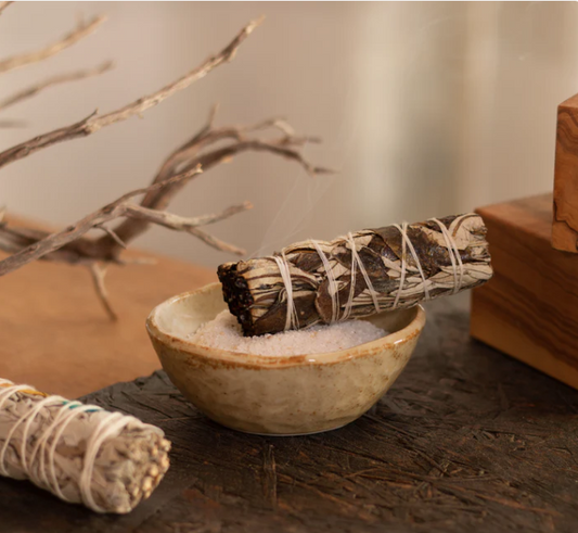 Vykuřovací miska Funagata Ocre