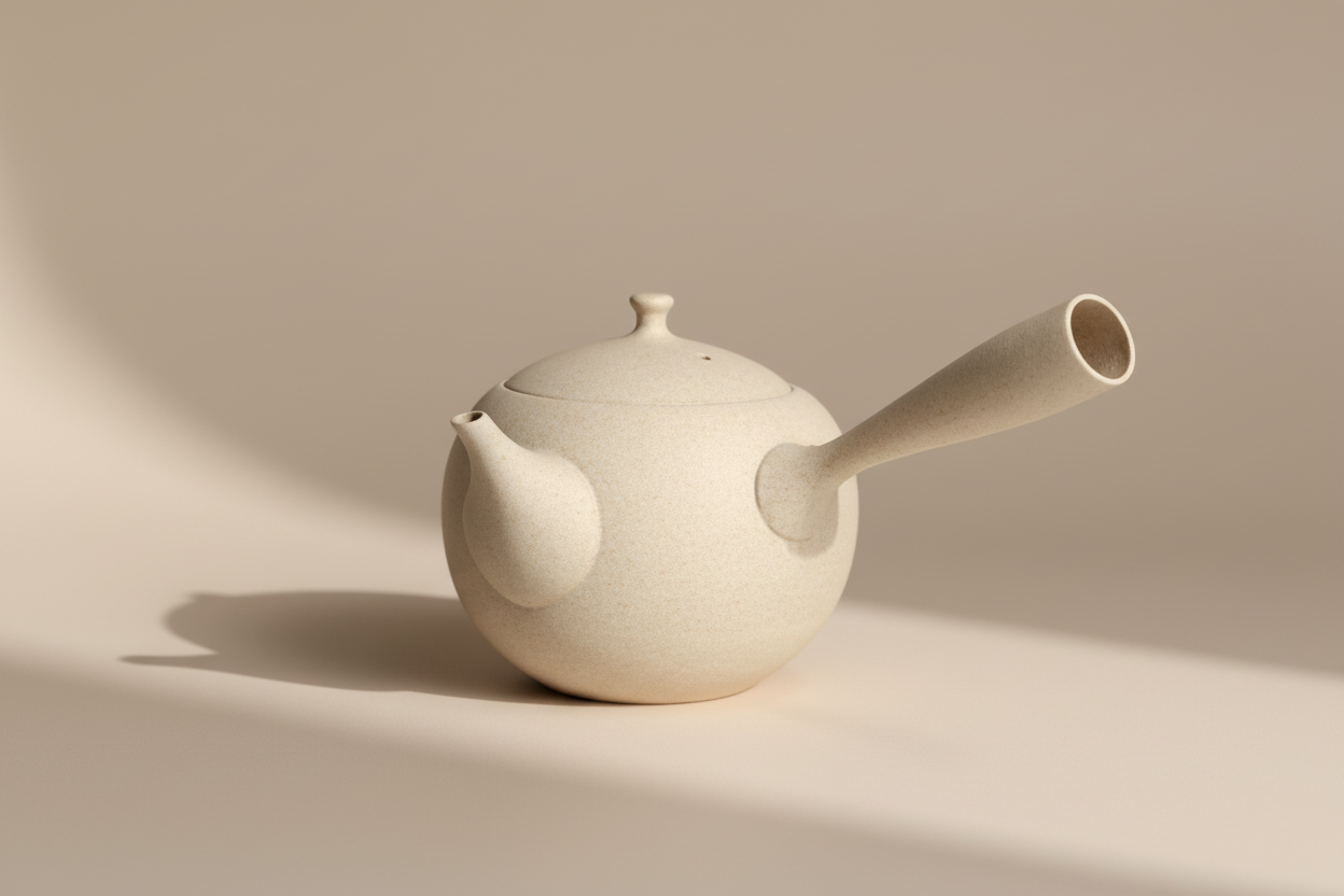 Kyusu konvička TOKI MARU v barvě Kinari